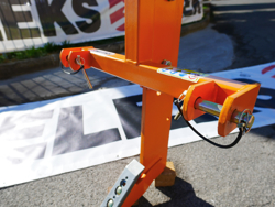 single tyne ripper for traktors like kubota mod dr 30