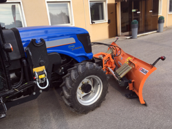 snowblade with plate for tractor ln 220 a