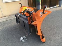 snowplough for up to 3 0 ton skid steer loaders lnv 200 m