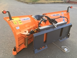 snowplough for up to 3 0 ton skid steer loaders lnv 300 m