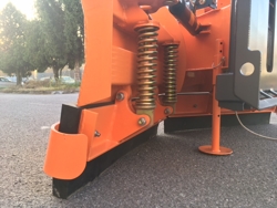 snowplough for up to 3 0 ton skid steer loaders lnv 300 m