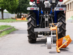 single plough for tractors like kubota or iseki dp 16