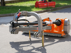 sideshift flail mower offset side mulcher for tractors deleks