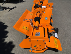 light rotavator tiller for tractors working width 135cm for soil preparation dfl 135