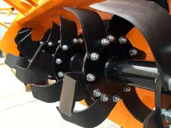 rotary tiller for tractor hydraulic offset dfh idr 135