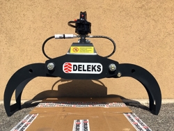 log grapple with rotator for mini diggers and forest cranes dk 10 gr 10
