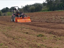 rotavator tiller for heavy tractors crawler tractors working width 135cm mod dfh 135