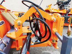 snowblade with plate for tractor ln 250 a