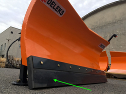 snowblade with plate for tractor ln 250 a