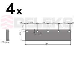spare rubber blade ssh 04 2 6