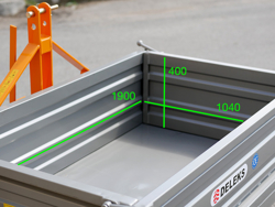 transport box for tractor t 2000