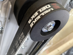 petrol chipper shredder dk 500 bs