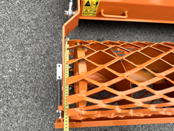 adjustable stone burier for tractors dfu 140