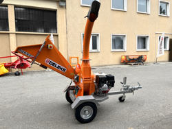 petrol chipper shredder woodchipper with engine dk 900 lifan