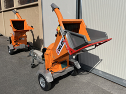 petrol chipper shredder woodchipper with engine dk 900 bs