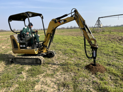 hydraulic earth drill for mini excavator grhd