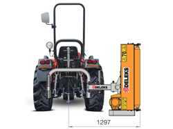 multi use sideshift mulcher for tractors volpe 120