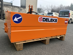 tipping transportbox for tractor bucket 140 h