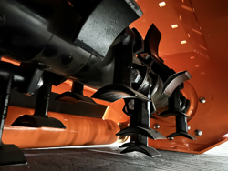 forestry mulcher of 80cm for mini excavators hydraulic shredder mod arm 80