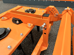 adjustable power harrow for tractors kr 120