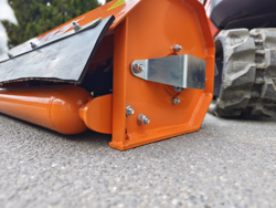 forestry mulcher of 100cm for mini excavators hydraulic shredder mod ar 100