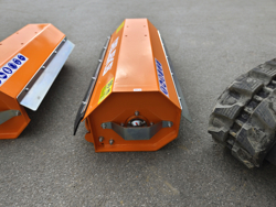 forestry mulcher of 100cm for mini excavators hydraulic shredder mod ar 100