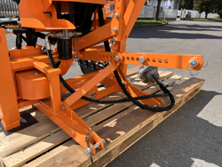 mini backhoe for universal compact tractors drs 1000t