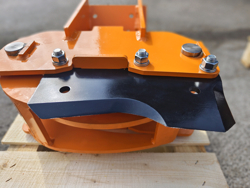 tree shear log grapple for mini excavators cf 10