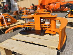 tree shear log grapple for mini excavators cf 10