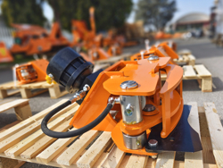 tree shear log grapple for mini excavators cf 10r