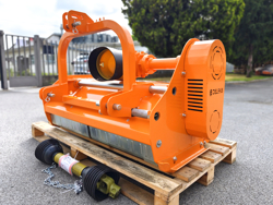 adjustable sideshift flail mower 120cm for 30 60hp tractors shredder mulcher lincione 120 sp