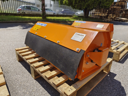 forestry mulcher of 80cm for mini excavators hydraulic shredder mod ars 80