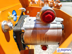 forestry mulcher of 100cm for mini excavators hydraulic shredder mod ars 100