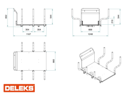 wooden log transporter xe500h