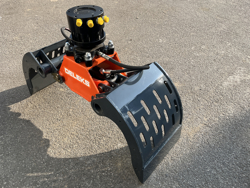 stone and sorting grapple for mini diggers and forest cranes dkp 10