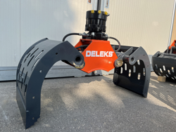 stone and sorting grapple for mini diggers and forest cranes dkp 15gr