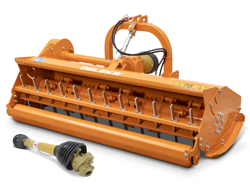 adjustable sideshift mower for tractors shredder mulcher mod gepard 170