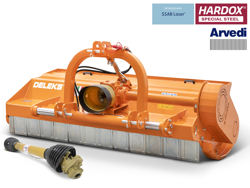 adjustable sideshift mower for tractors shredder mulcher mod gepard 170