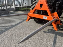 hey bale fork for small traktors dk 6