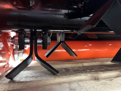 forestry mulcher of 100cm for mini excavators hydraulic shredder mod ark 100