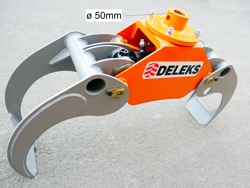 log grapple for mini diggers forest crane or manur loading dk11 c