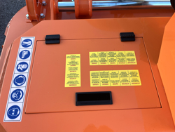 finishing mower for tractor dm180 interfila