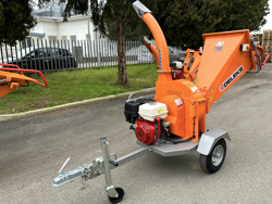 petrol chipper shredder woodchipper with engine dk 900 honda