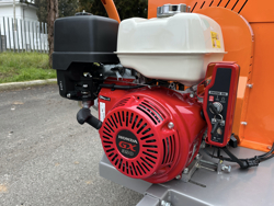 petrol chipper shredder woodchipper with engine dk 900 honda