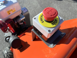 petrol chipper shredder woodchipper with engine dk 800 honda