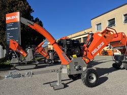 petrol chipper shredder dk 800 lf