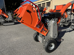 petrol chipper shredder dk 800 lf
