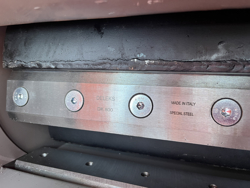 petrol chipper shredder dk 800 lf