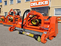 adjustable sideshift mower for tractors shredder mulcher gorilla 180