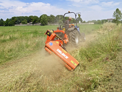 sideshift flail mower giraffa150 deleks